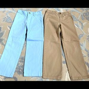 Size 7 boys slacks, two pairs $24